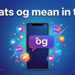 whats og mean in text